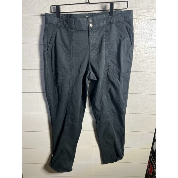 White House Black Market Pants - White House Black Market WHBM 32x27 Pret-A-Pedi Pant Women 10 Mid Rise Roll Tab